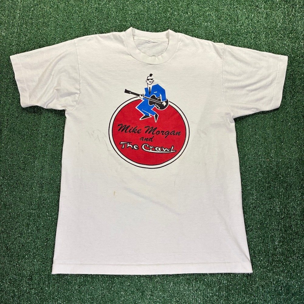Vintage 90's Mike Morgan and The Crawl Band T-shirt